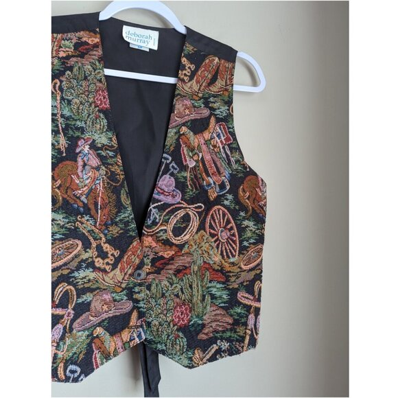 Deborah Murray Tapestry Vest - Picture 3 of 7